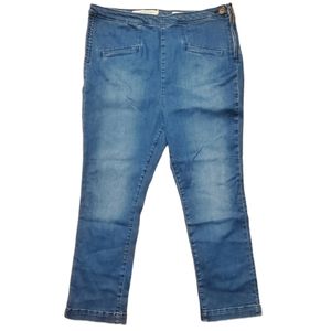Anthropologie Pilcro and the letterpress high rise denim legging size 32